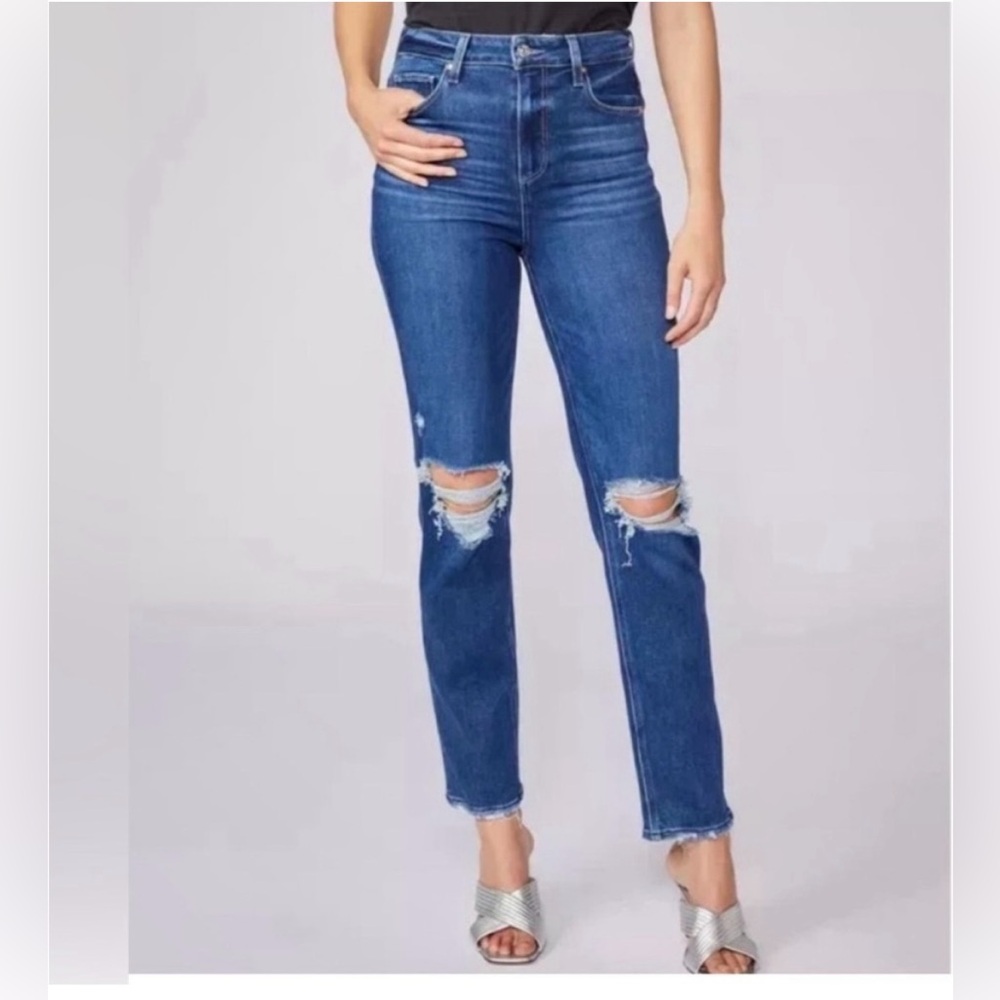 Paige jeans Stella straight soleil destructed size 29 new with tag